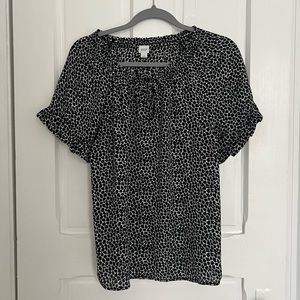 Gap flutter sleeve blouse - Small